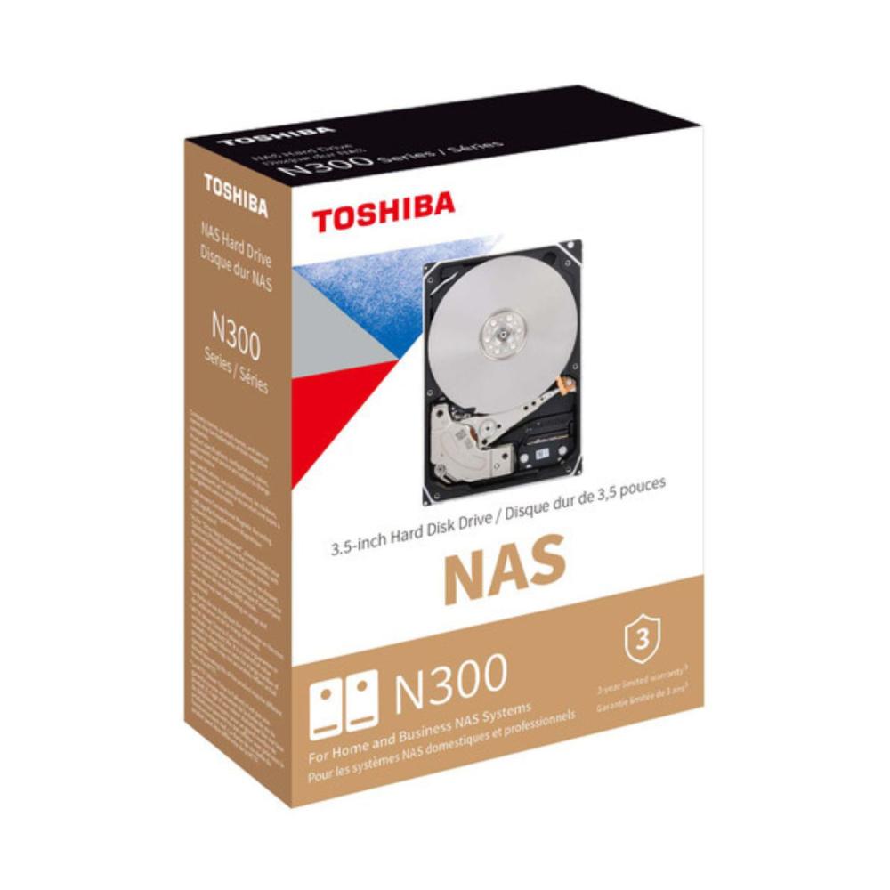 Disco duro interno toshiba 16tb n300 nas sata iii 3,5 7200 rpm