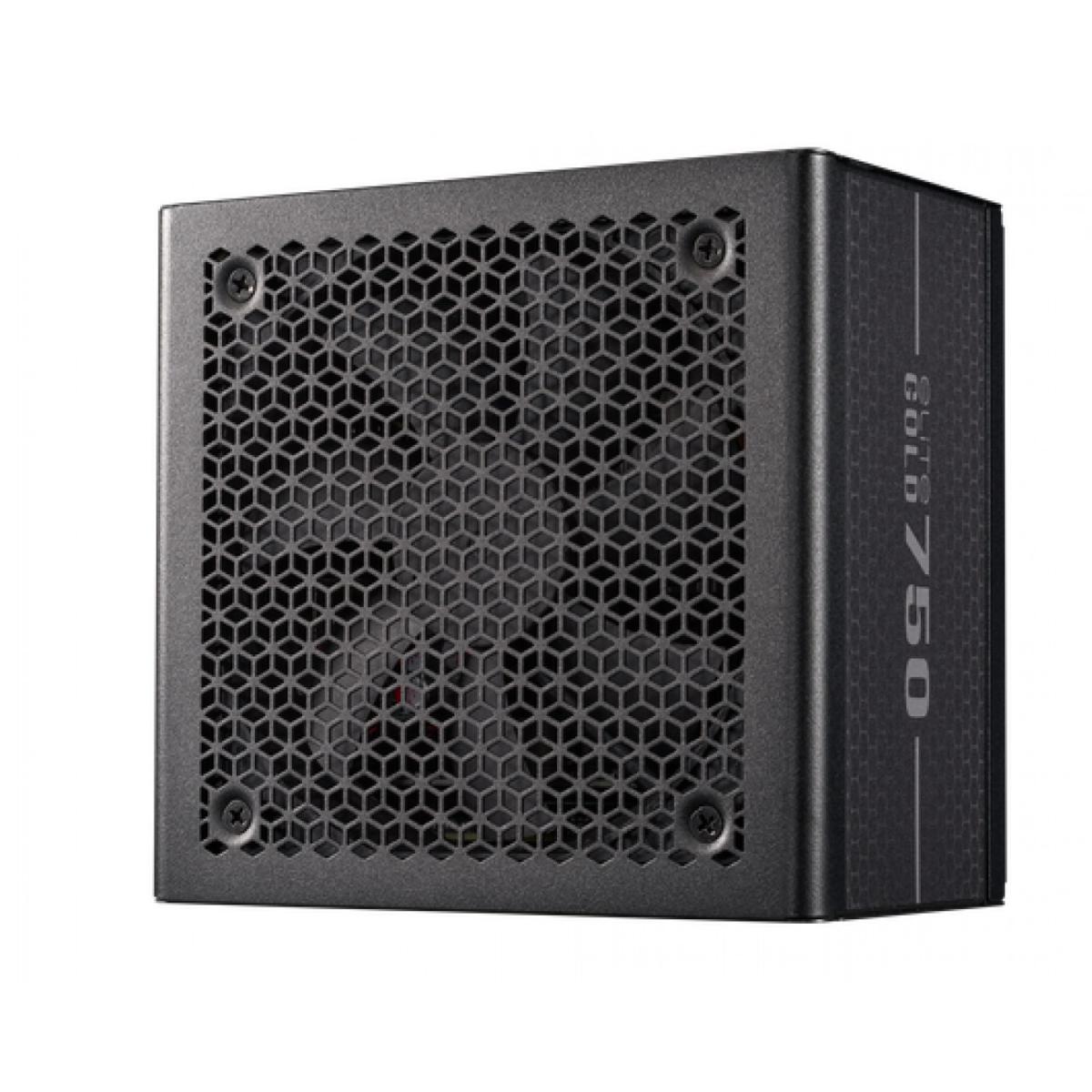FUENTE COOLER MASTER ELITE GOLD 750W FM AWO CORD (Full Modular)