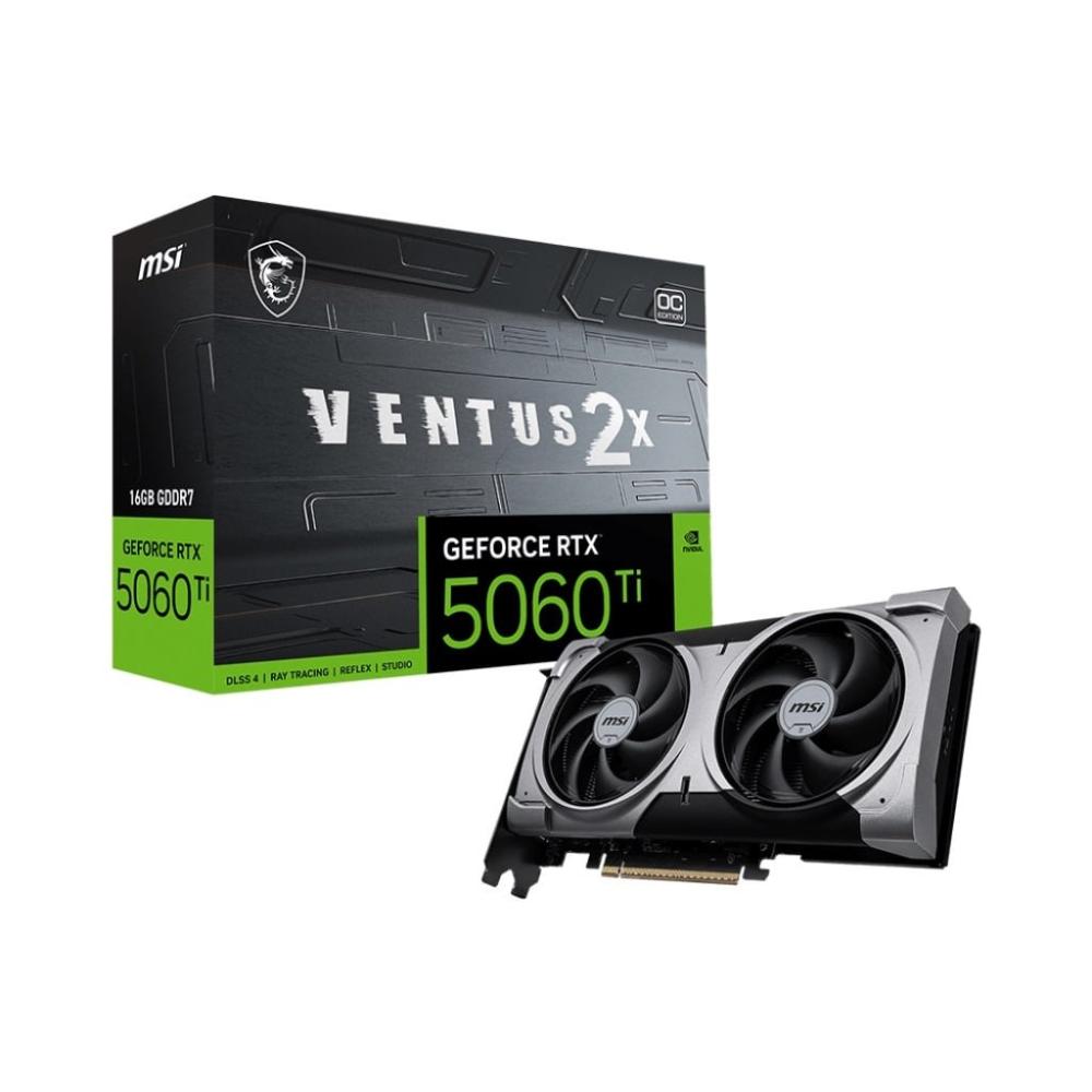 VGA MSI GeForce RTX 5060 Ti 16G VENTUS 2X OC PLUS (4471)