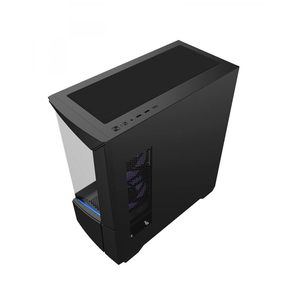 GABINETE GAMER RAIDMAX INFINITA i812 BLACK ARG TG E-ATX