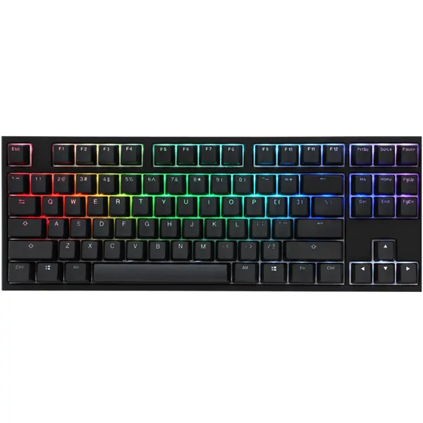 Teclado Gamer Ducky One 2 RGB TKL Kailh Box Red mecánico