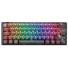 Teclado mecanico ducky one 3 aura clear black 65 mini dkon2161st-bespdabaaac1