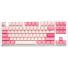Teclado mecanico ducky one 3 ducky one 3 gossamer pink tkl hotswap double shot p