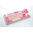Teclado mecanico ducky one 3 ducky one 3 gossamer pink tkl hotswap double shot p
