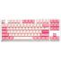 Teclado mecanico ducky one 3 ducky one 3 gossamer pink tkl hotswap double shot p