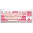 Teclado mecanico ducky one 3 ducky one 3 gossamer pink tkl hotswap double shot p