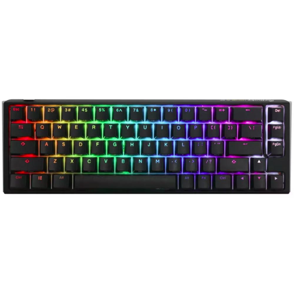 Teclado mecanico ducky one 3 sf 65 hotswap cherry mx brown retroiluminado rgb ne