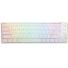 Teclado mecanico ducky one 3 sf teclas blancas velocidad interruptor plateado in