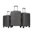 Zom valijas rígidas set x 3 medidas - wavy carbono