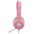 AURICULAR GAMER RAZER KRAKEN KITTY V3 X QUARTZ PINK ANALOG 3.5mm