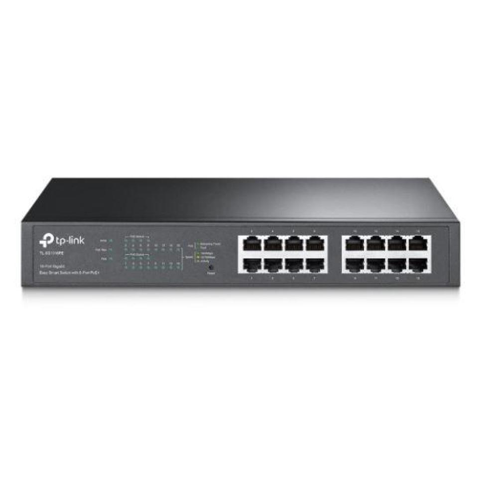 SWITCH TP LINK 16 PUERTOS GB 8 POE+ 8 NO POE EASY SMART