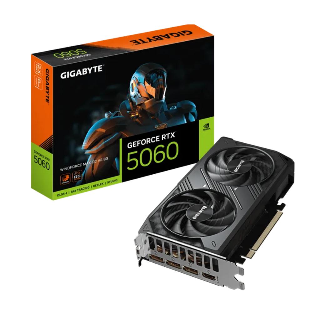 PLACA DE VIDEO GIGABYTE RTX 5060 WF2 MAX OC V2 8G