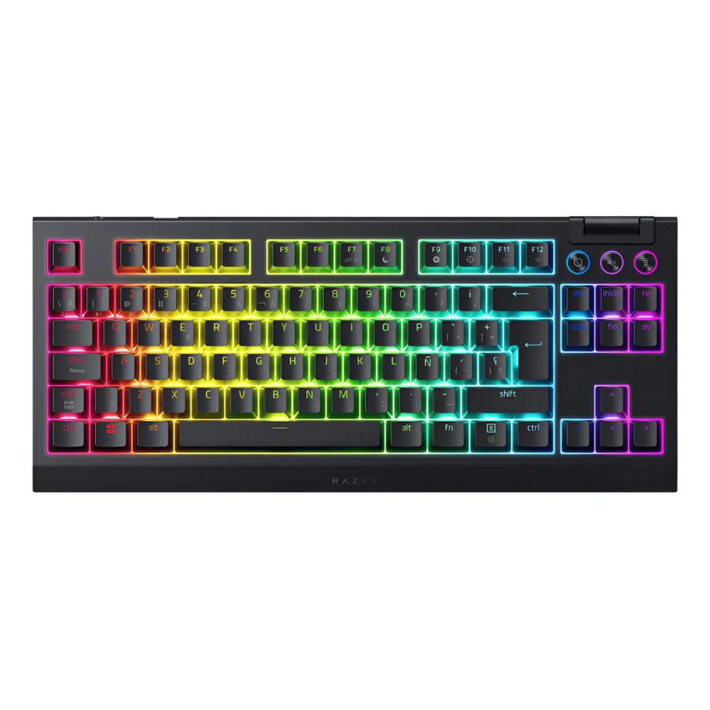 Teclado Gamer Razer Blackwidow V4 Tkl Hyperspeed Español Negro Español España