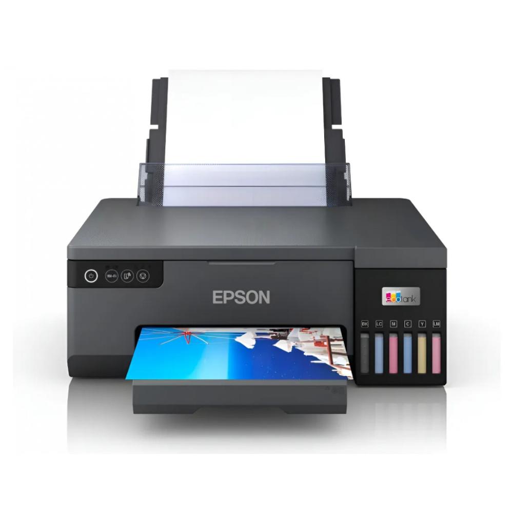 Impresora Epson Eco Tank Fotografica L8050 Wifi Negro