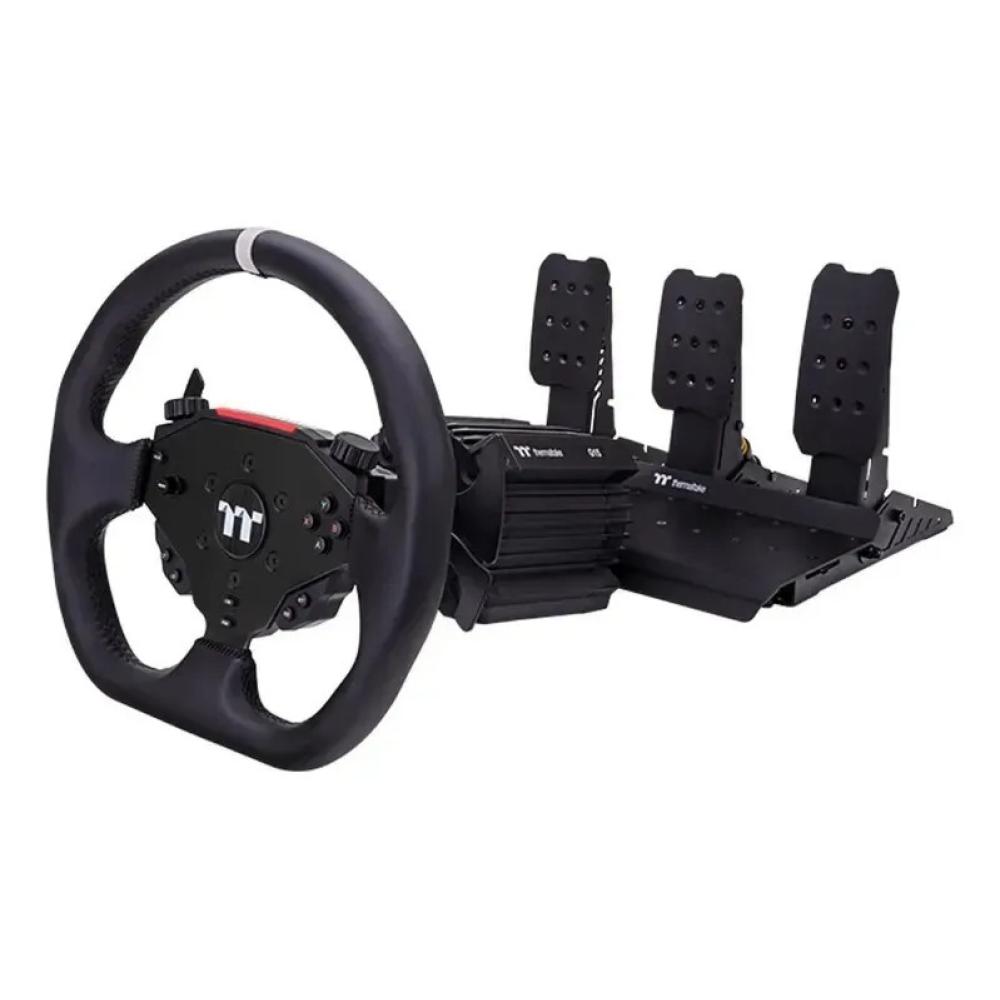Volante Con Pedalera Thermaltake G6 Triple Drive Racing 6nm Negro