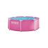 Pileta Estructural Intex Metal Frame Rosa 244x76 cm