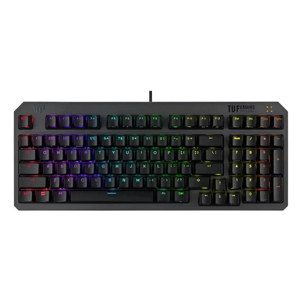 Teclado Mecánico Gamer Asus TUF K3 RA07 RGB Switch Cherry MX Red