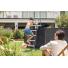 Pileta Estructural Intex Graphite Gray Panel 478x124 cm con Filtro de Arena