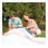 Pileta Intex Canopy Metal Frame 183x38 cm con Techo Spray