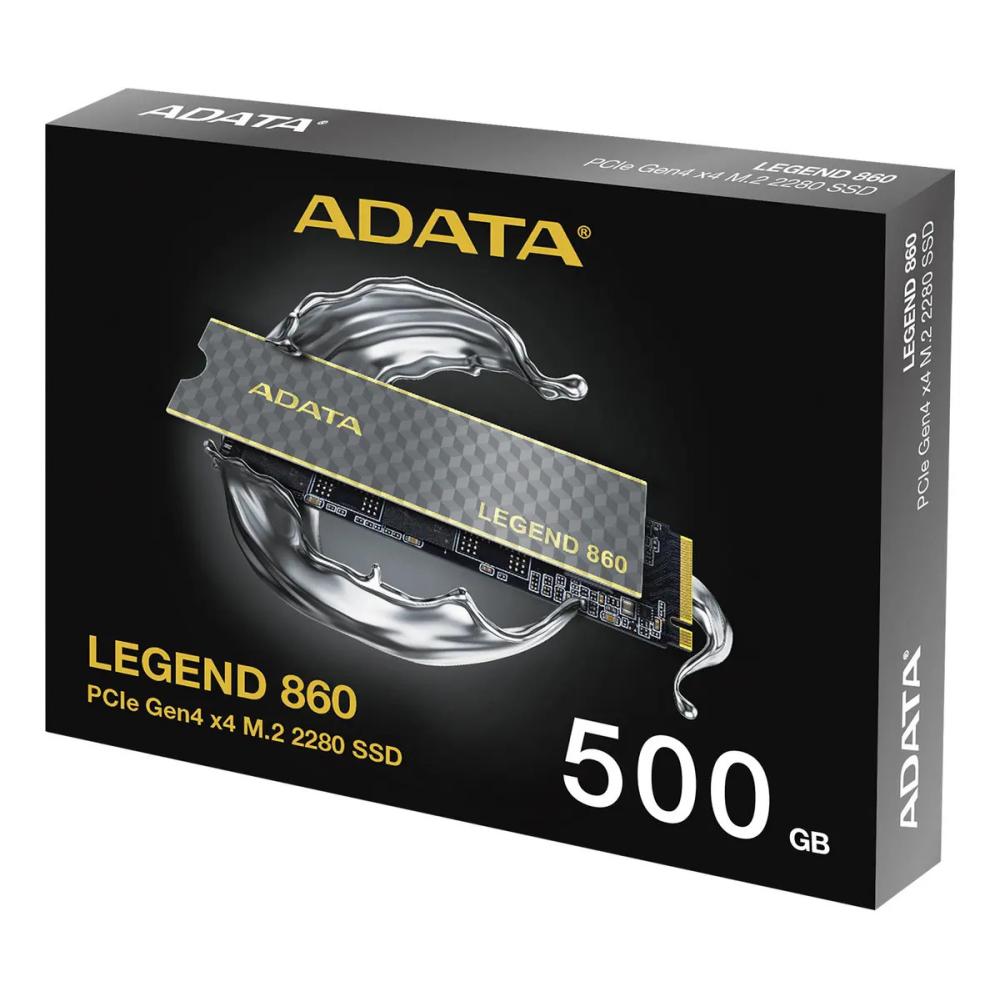 Disco SSD ADATA Legend 860 500GB NVMe PCIe Gen4 M.2 2280