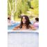 Pileta Estructural Redonda Intex Prism Frame Chevron 488x122 cm con Bomba