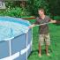 Cepillo Limpieza Piscina Intex Recto 254 mm para Mango 26,2 mm