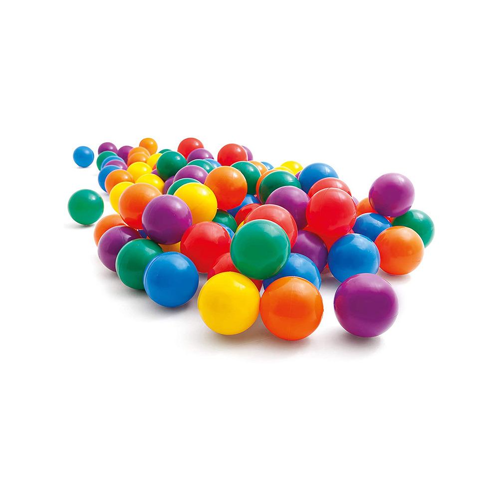 Pelotitas Plásticas Fun Ballz 100 Piezas 8 cm Modelo 19606/0