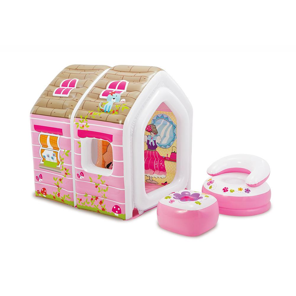 Casita Inflable Princesa Infantil 124 x 109 x 122 cm