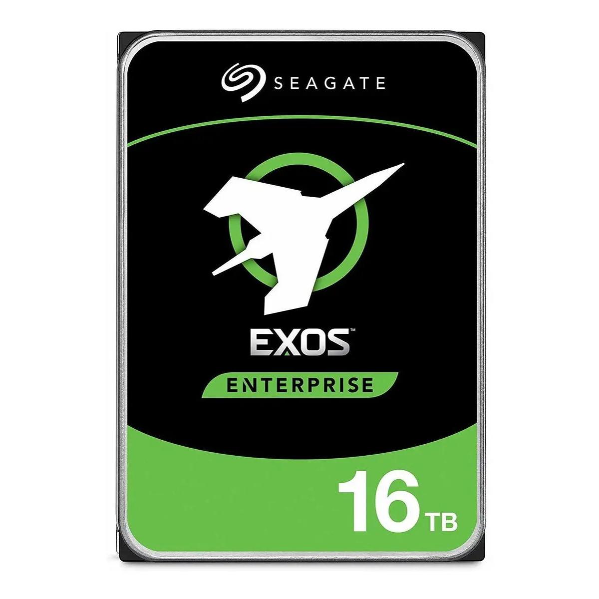 Disco Rígido Seagate Exos X16 16TB SATA III 7200 RPM 3.5