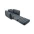 Sillón Inflable Intex Sofa Cama 1 1/2 Plaza 117x224x66 cm Gris