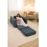 Sillón Inflable Intex Sofa Cama 1 1/2 Plaza 117x224x66 cm Gris