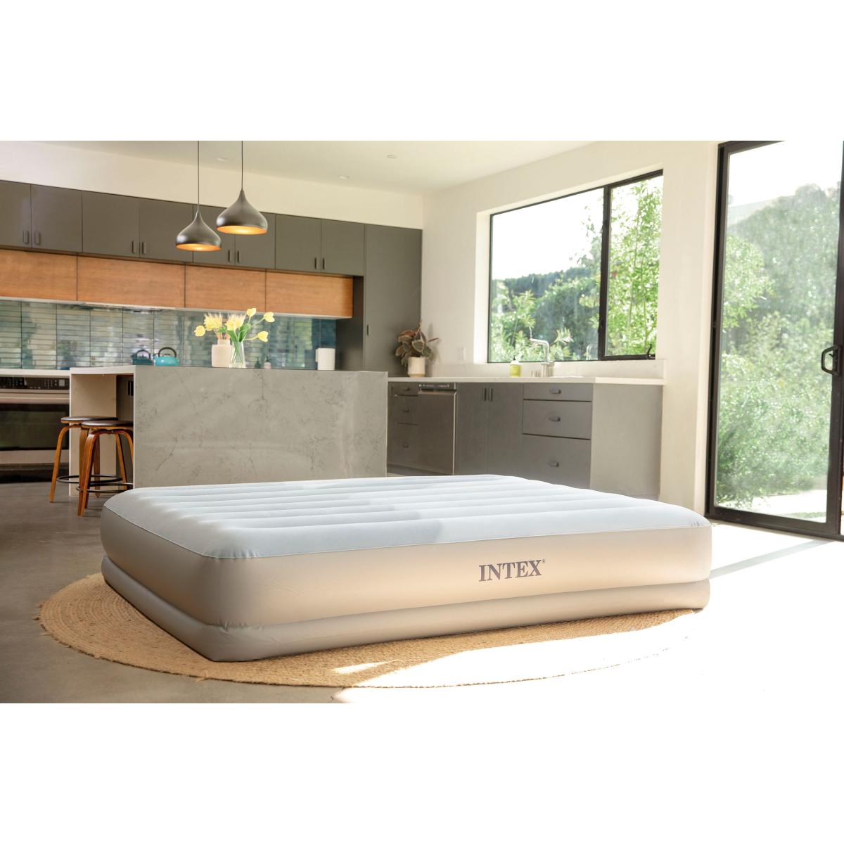 Colchon In Electrico Dura-Beam Intex 152 X 203 X 36 cm 27479/3