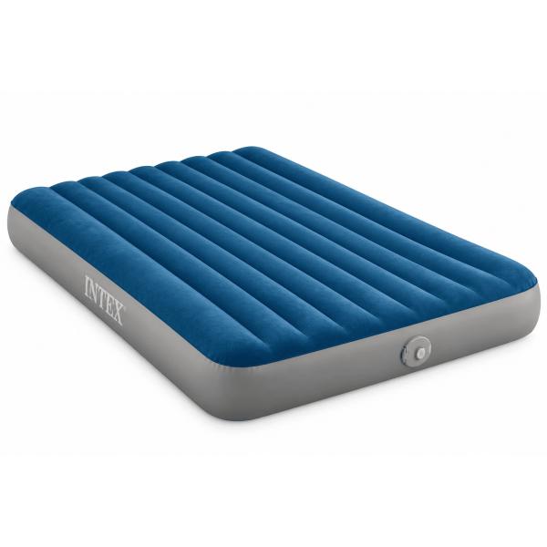 Colchón inflable Intex Queen 152 × 203 × 25 cm con inflador USB
