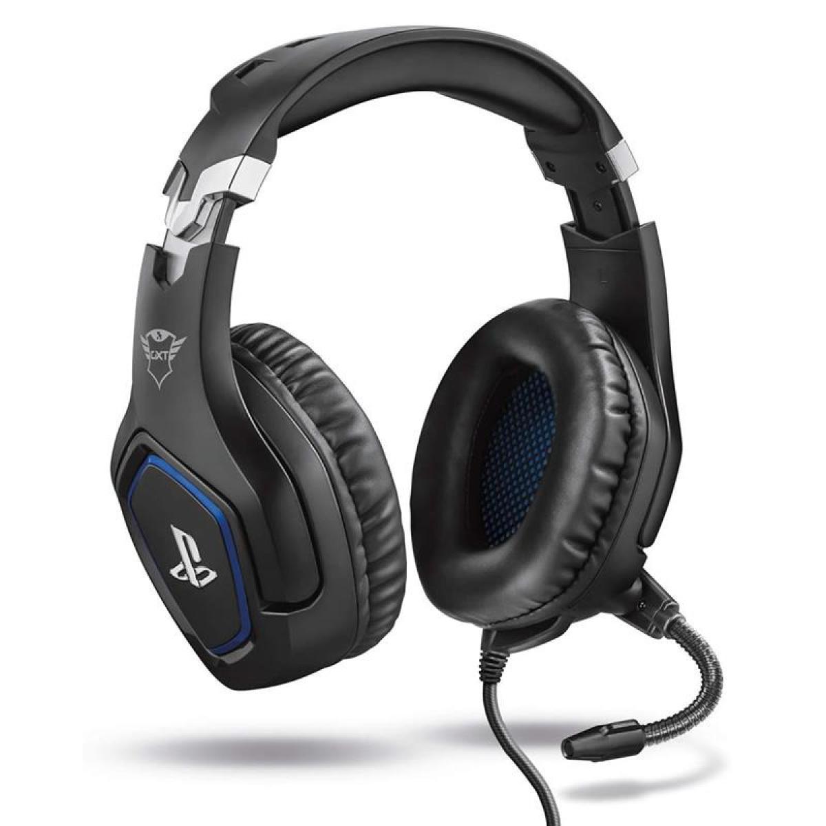 Auricular Gamer Trust GXT 488 Forze con Micrófono PS4 PS5 Negro