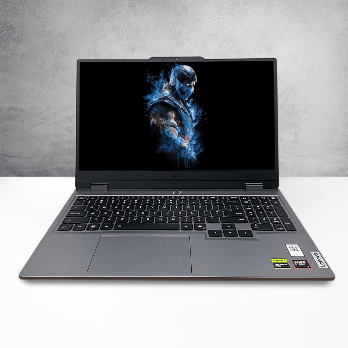 Notebook Lenovo LOQ 15AHP10 AMD Ryzen 7 AI 250 16GB DDR5 512GB SSD RTX 5060 8gb
