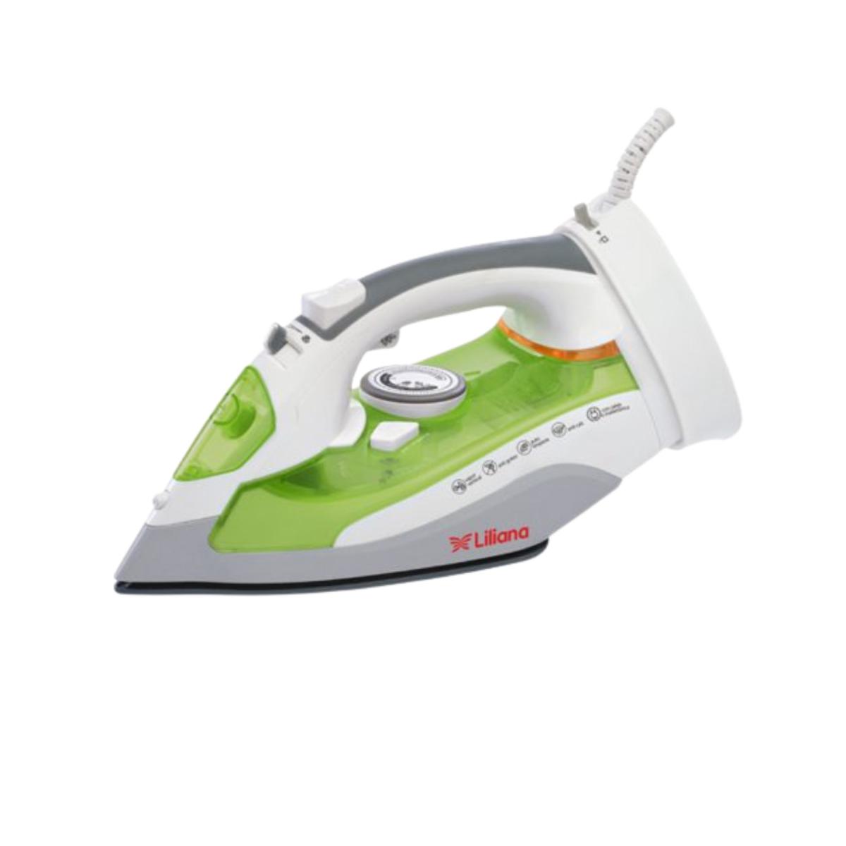 Plancha a Vapor Inalambrica Liliana RPV501 2400W Base Ceramica