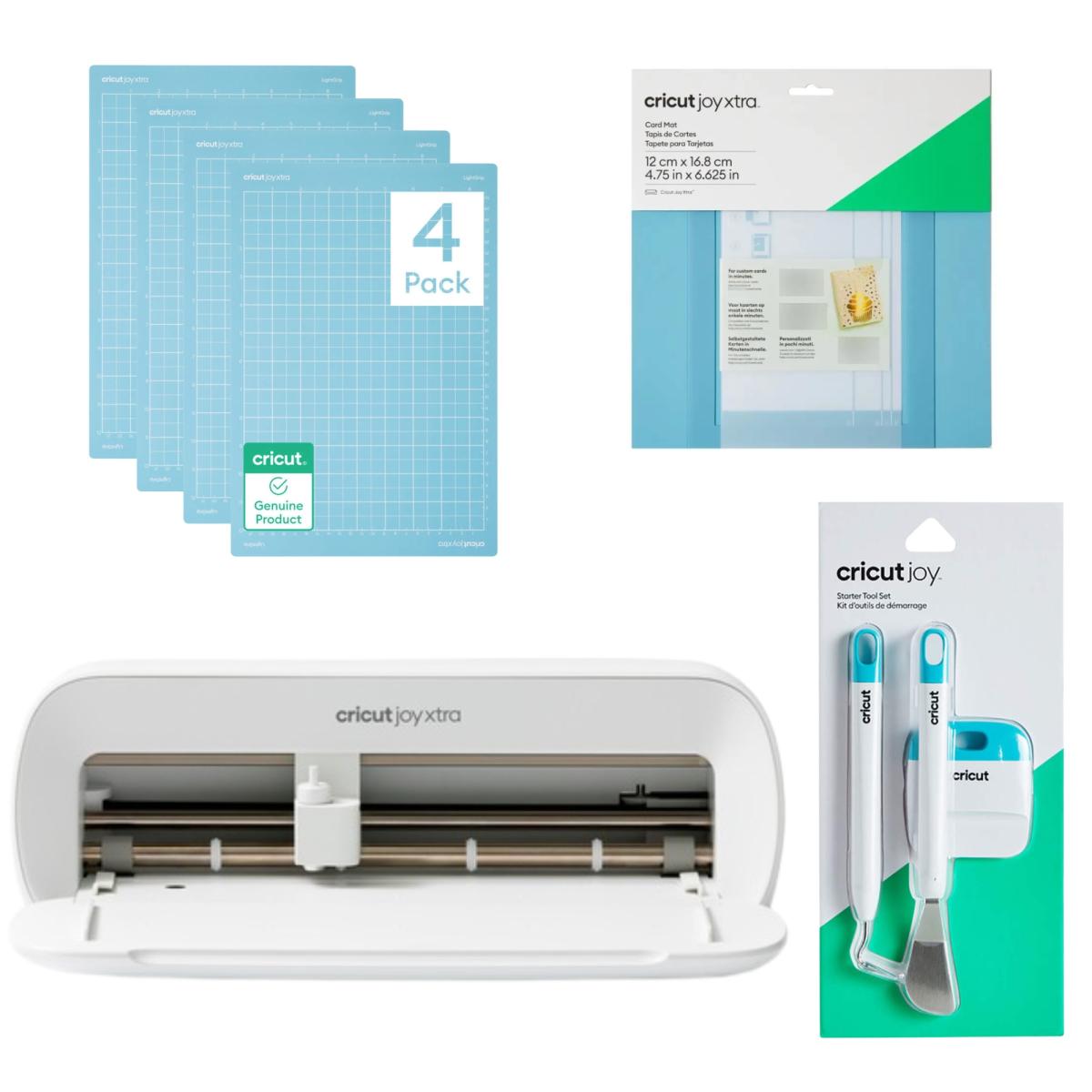 Cricut Joy Xtra Plotter de Corte Bluetooth + 4 Tapetes y Herramientas