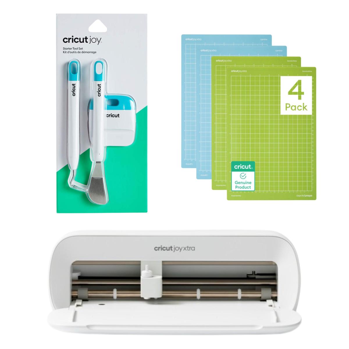 Cricut Joy Xtra Plotter de Corte Bluetooth + Tapetes y Kit Herramientas