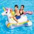 Flotador Inflable Unicornio Intex 163x86 cm con Asas