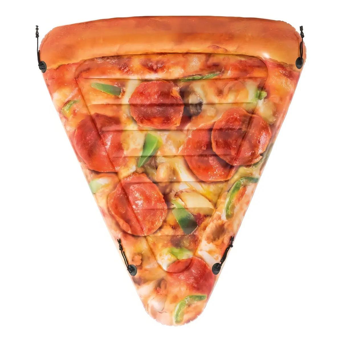 Colchoneta Inflable Intex Pizza 175x145 cm PVC Amarillo