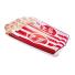 Colchoneta Inflable Intex Pochoclo Rojo 178x124cm