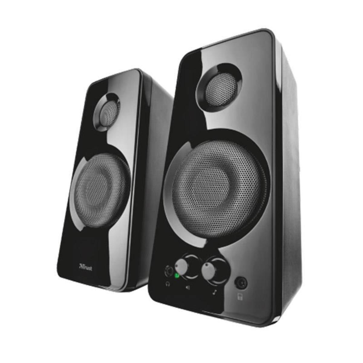 Parlantes Trust Tytan 2.0 36W RMS 18W USB Control de Bajos