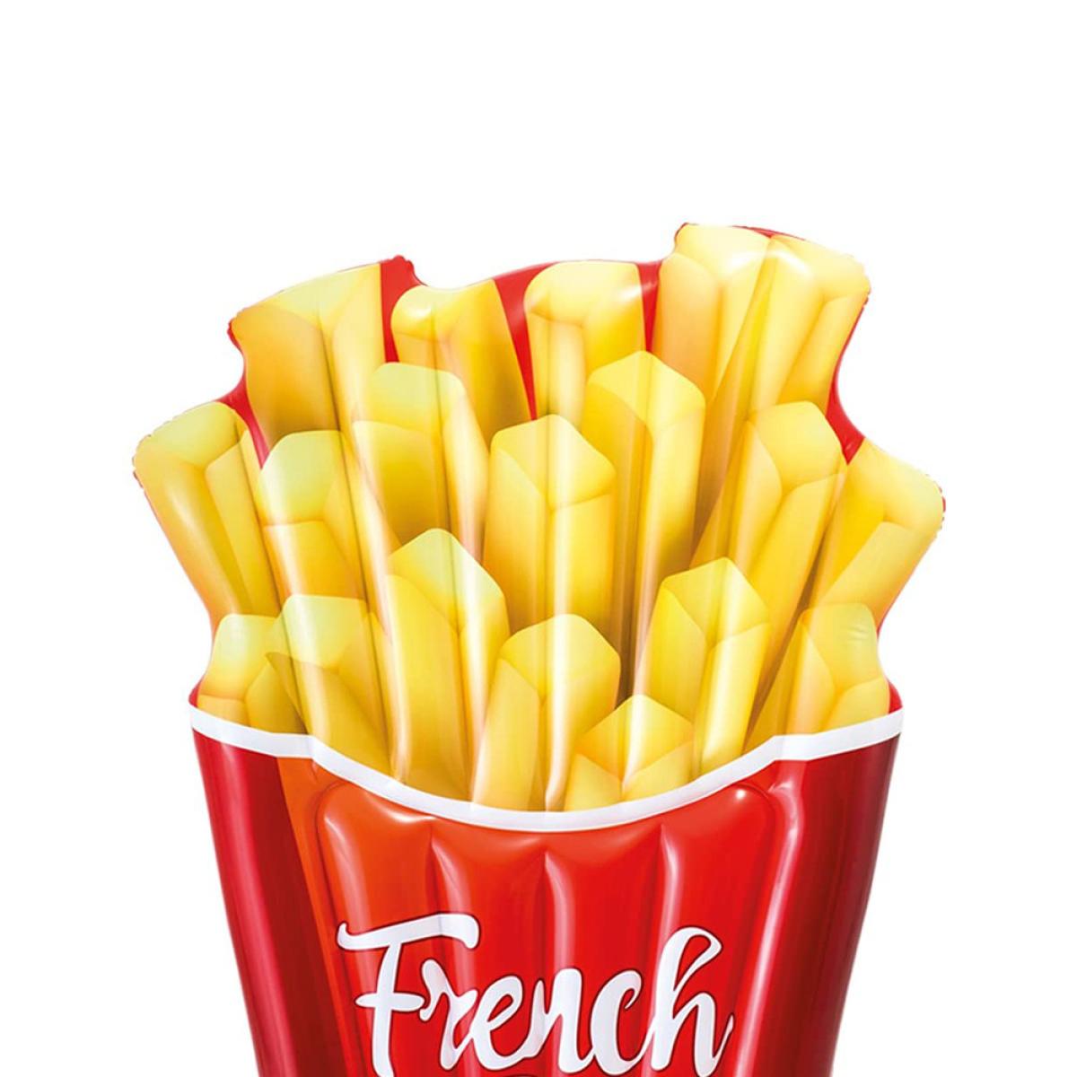 Colchoneta Inflable Intex Papas Fritas 175x132 cm 1 Persona