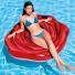 Colchoneta Inflable Intex Rosa PVC 137 x 132 cm Piscina