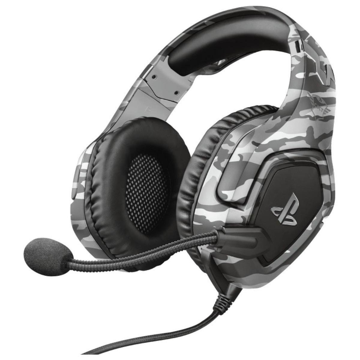 Auriculares Gamer Trust GXT 488 Forze PS4 con Micrófono y Cable