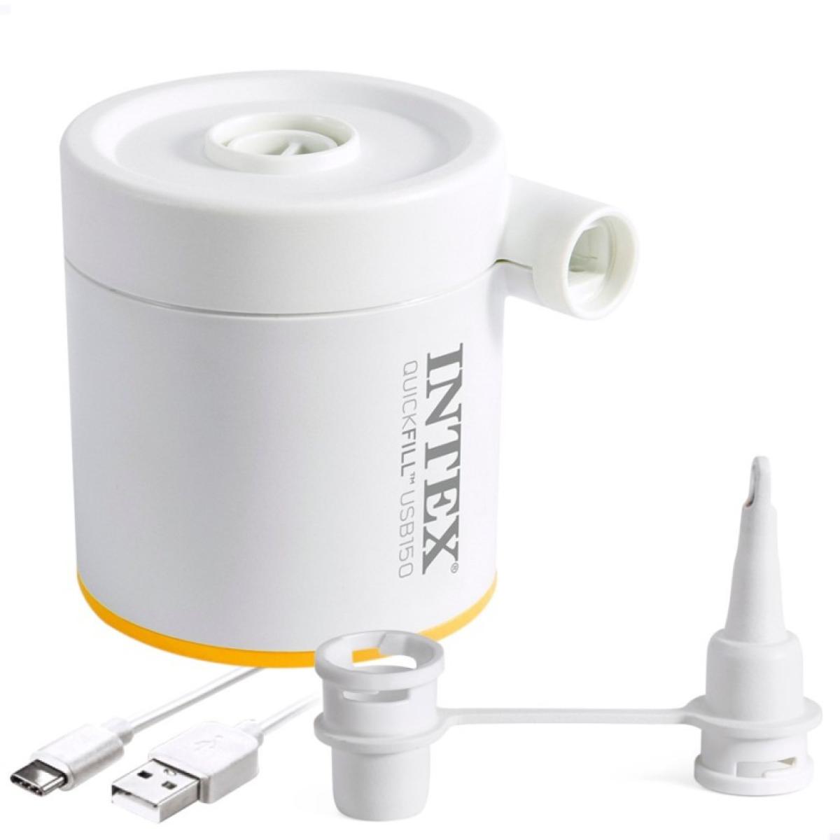 Inflador Intex QuickFill USB 66616 con picos adaptadores