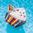 Colchoneta Inflable Intex Cupcake 142x135 cm PVC Pileta