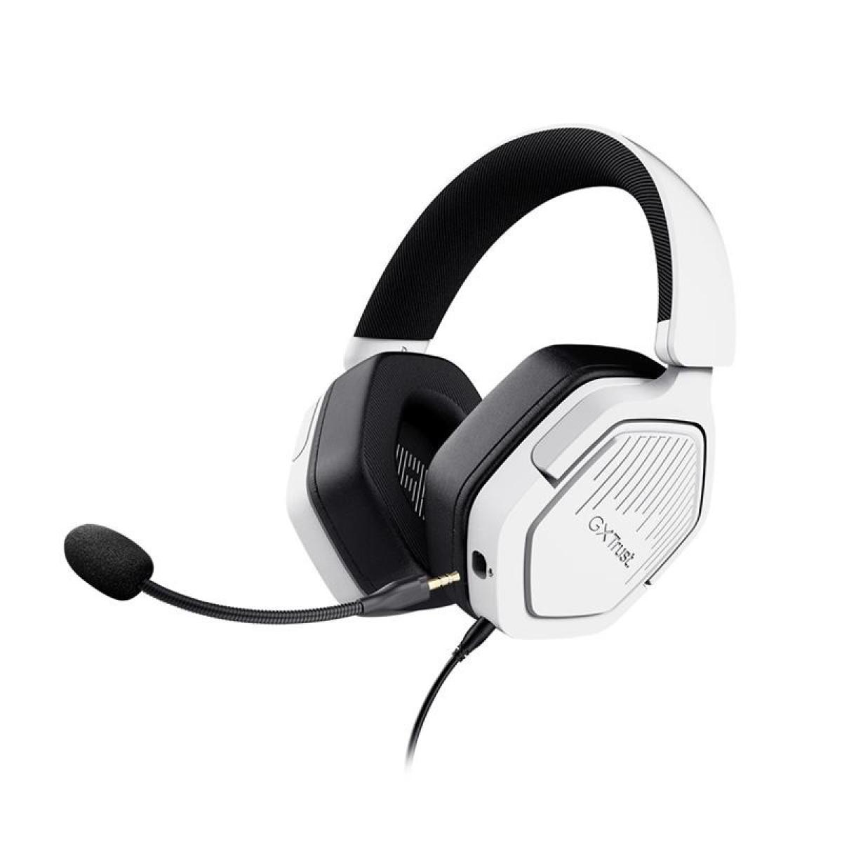 Auriculares Gamer Trust GXT 492 Carus Multiplataforma Negro