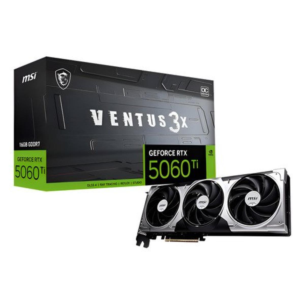 VGA 16GB RTX 5060 TI MSI VENTUS 3X OC