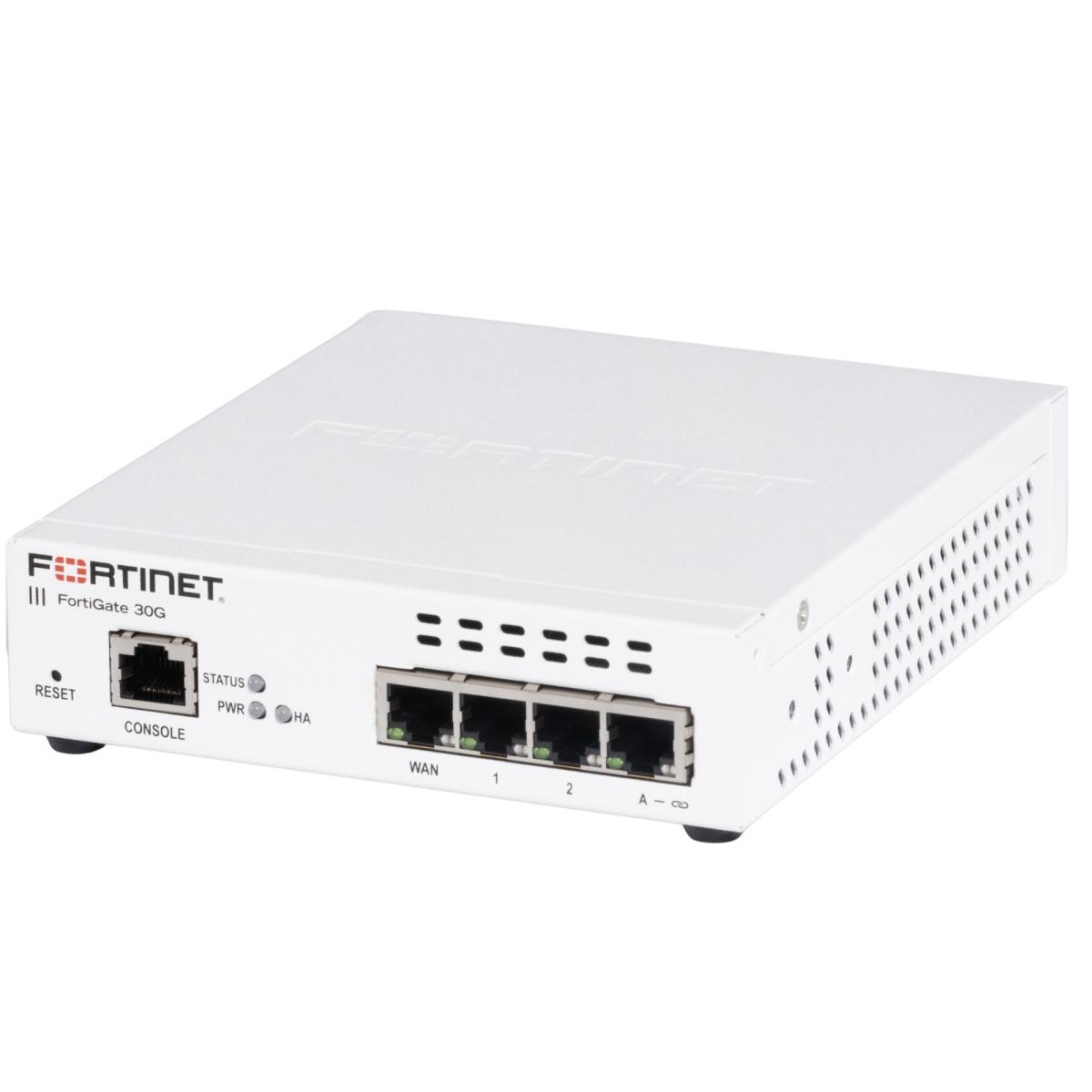 Firewall Fortinet FortiGate 30G NGFW SD-WAN 500 Mbps